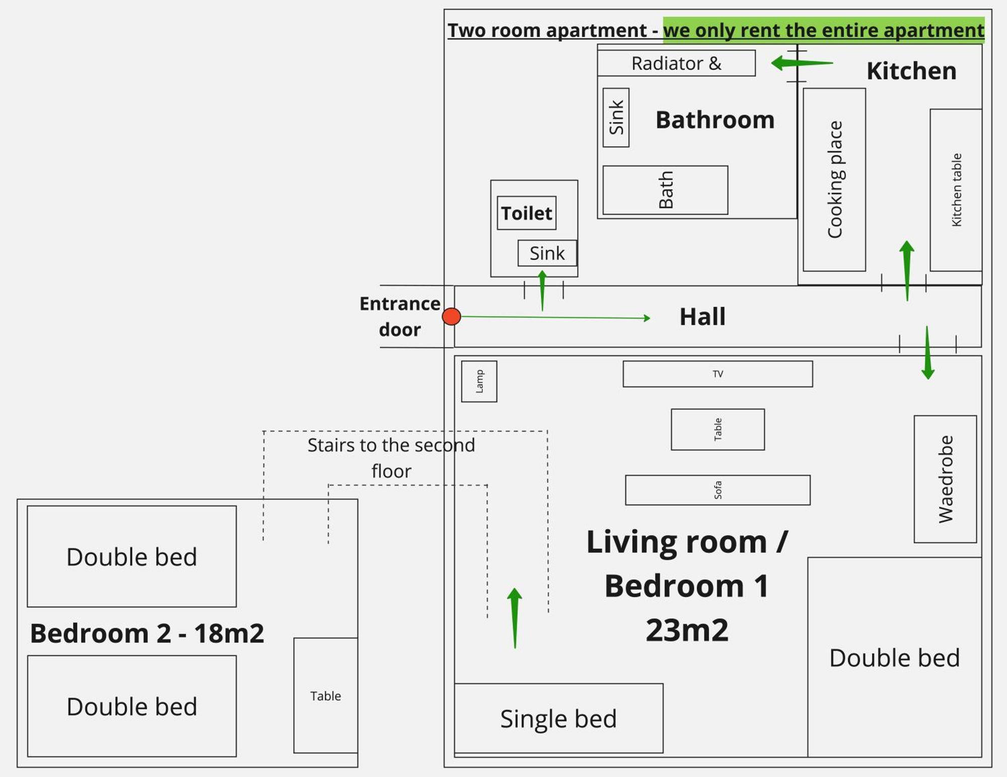 Апартаменты Excellent In Center 5 Min Walk From The Colonnade *